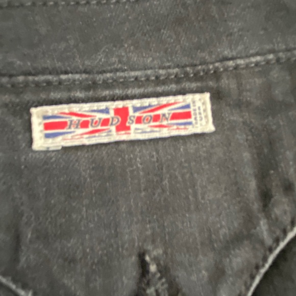 Hudson UK black denim jeans - Picture 2 of 3